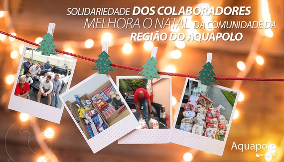 SOLIDARIEDADE DOS COLABORADORES MELHORA O NATAL